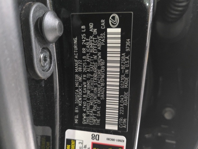 2022 Lexus ES 350 photo 26