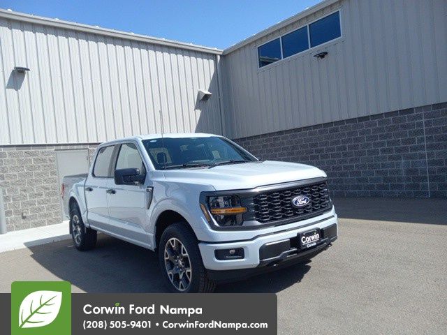 New 2025 Space White Metallic Ford STX image 1