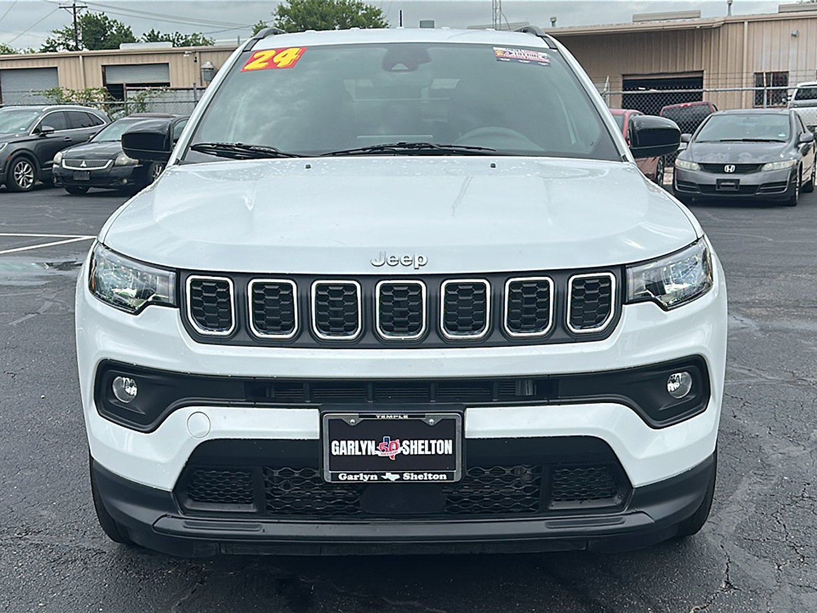 Used 2024 Bright White Clearcoat Jeep Latitude 4x4 image 11