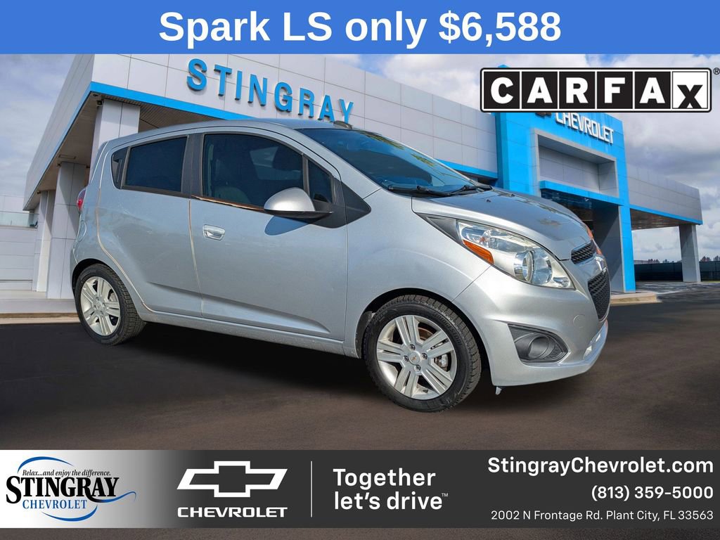 Used 2014 Chevrolet Spark LS with VIN KL8CB6S96EC434685 for sale in Plant City, FL