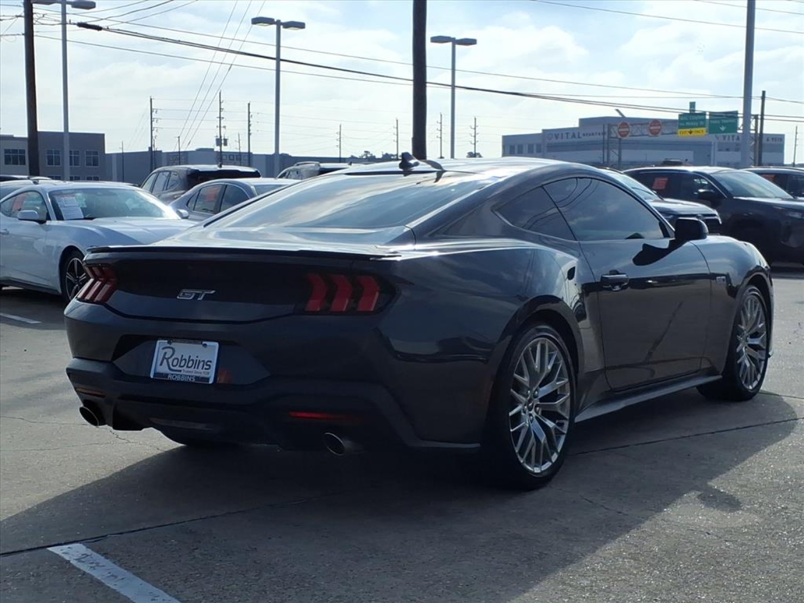 2024 Ford Mustang GT Premium Gray at Robbins Nissan