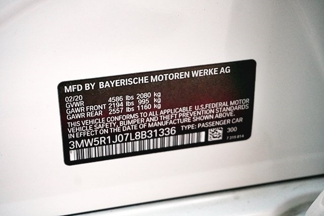 Used 2020 White BMW 330i image 35