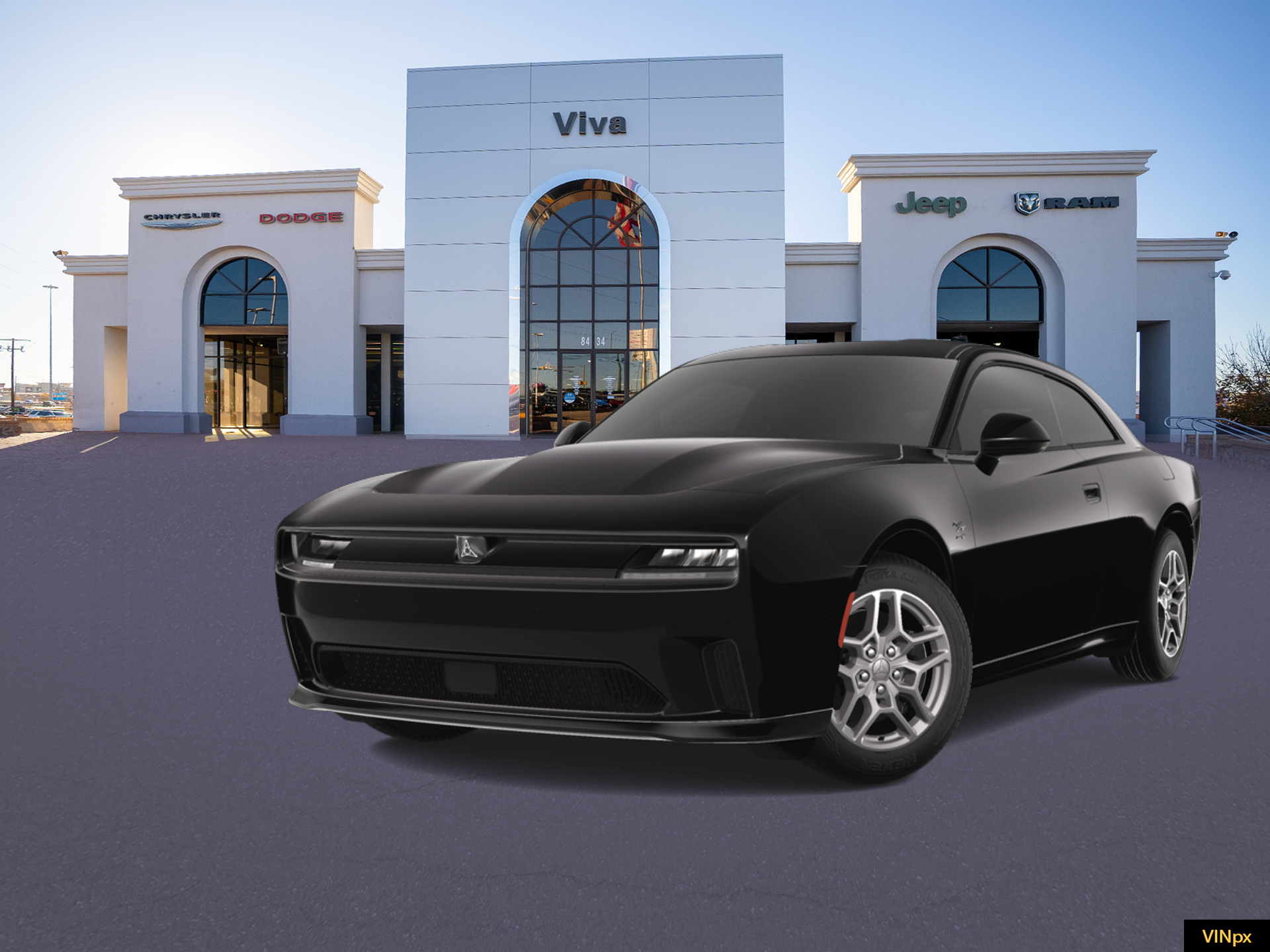 New 2025 Diamond Black Crystal Pearlcoat Dodge R/T image 1