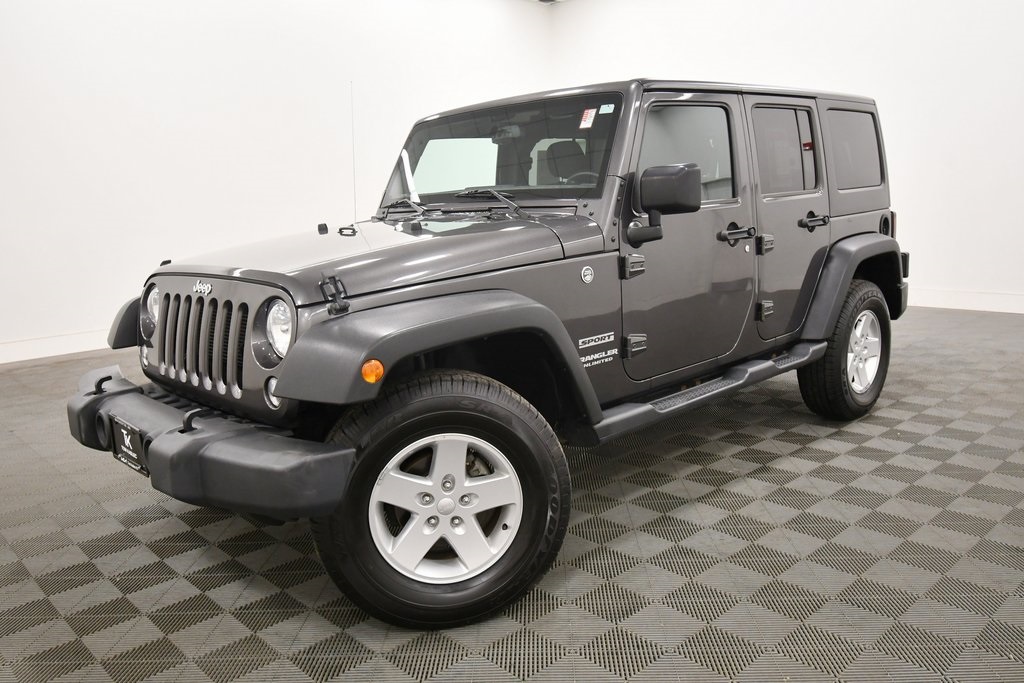 Used 2017 Jeep Wrangler Unlimited Sport S with VIN 1C4BJWDG8HL632173 for sale in Rochester, Minnesota