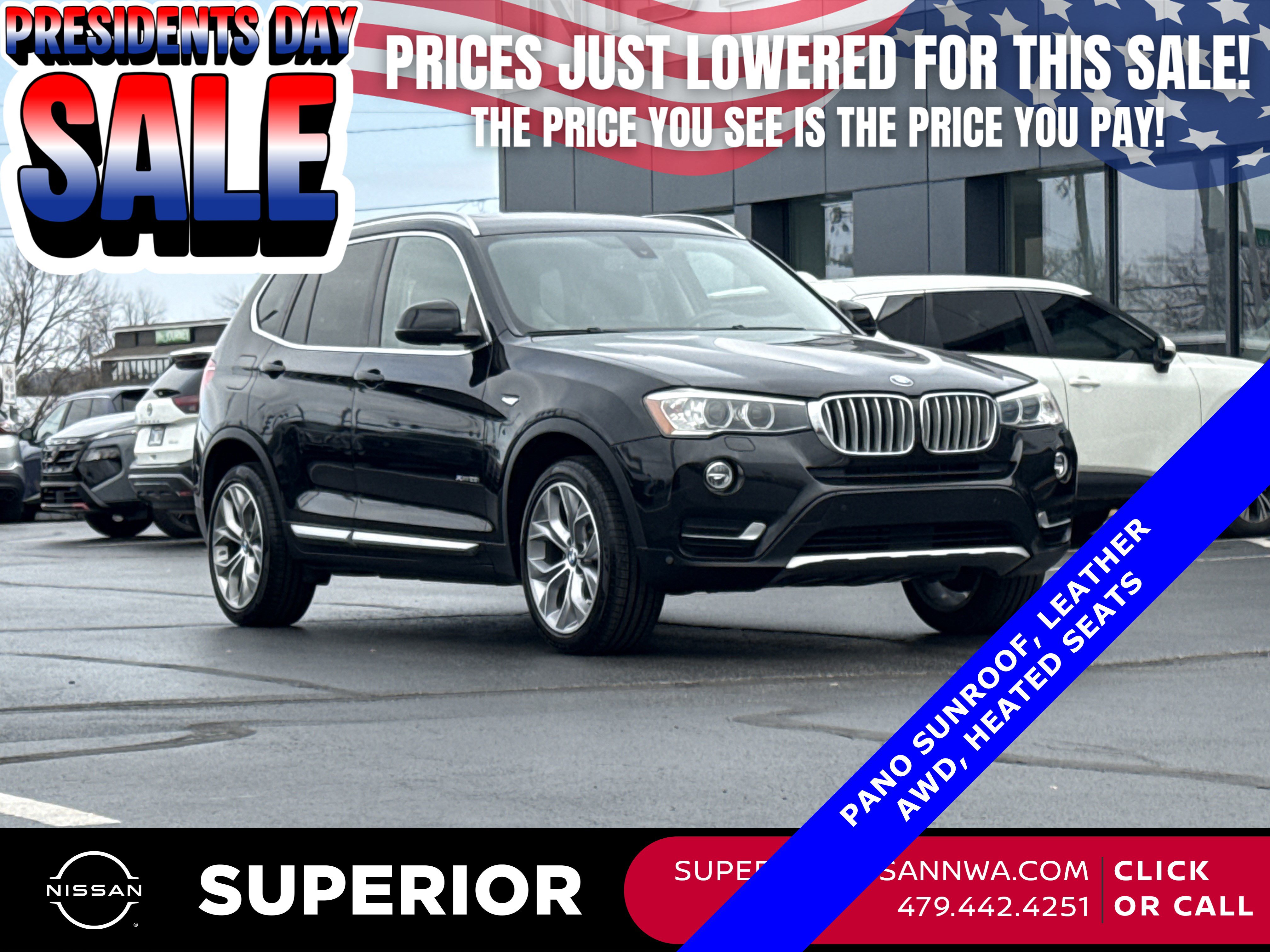 2016 BMW X3 xDrive28i