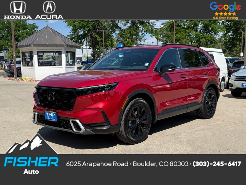 Certified Used 2024 Radiant Red Metallic Honda Sport Touring image 1