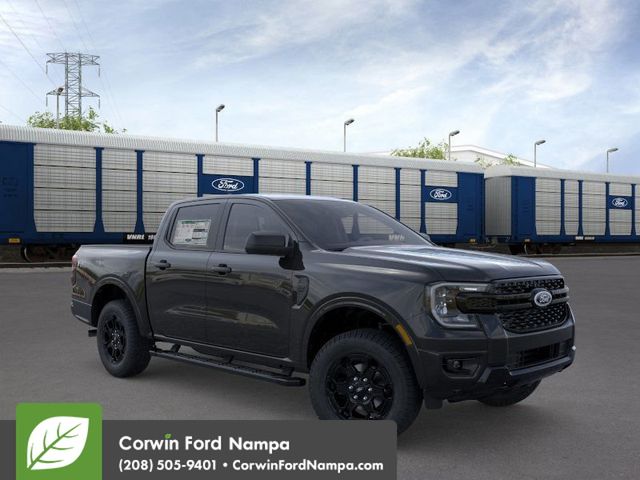 New 2025 Shadow Black Ford XLT image 1