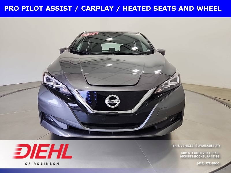 Used 2022 Nissan LEAF SV with VIN 1N4AZ1CV2NC553042 for sale in McKees Rocks, PA