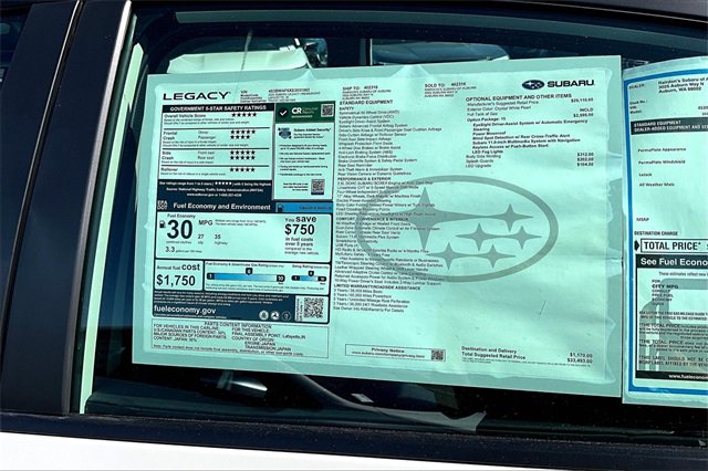 2025 Subaru Legacy Premium photo 4