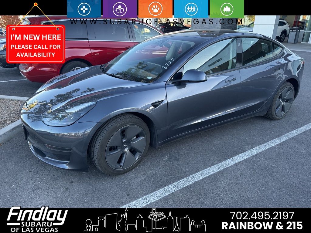 Used 2023 Tesla Model 3 Base with VIN 5YJ3E1EA8PF708725 for sale in Las Vegas, NV