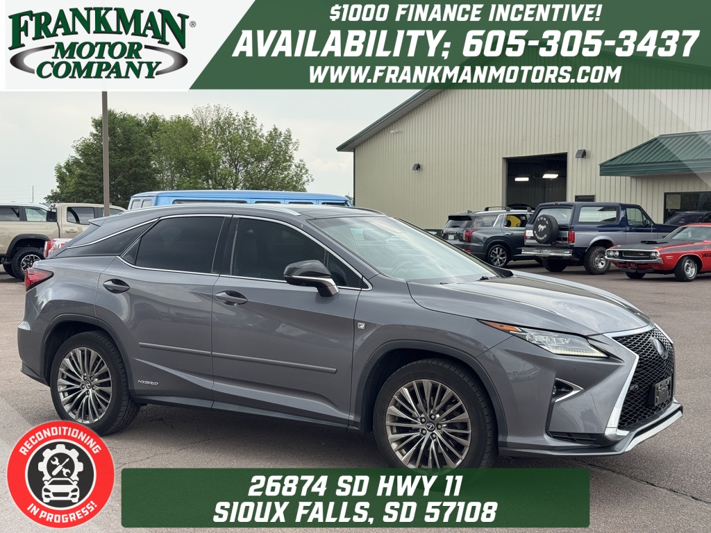 2017 Lexus RX 450h F SPORT photo 2