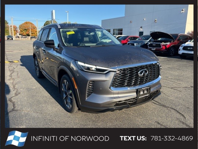 New 2025 INFINITI QX60 LUXE AWD CROSSOVER In Norwood 25064 INFINITI 86462b8b8acaf5721615ddfd821253d0