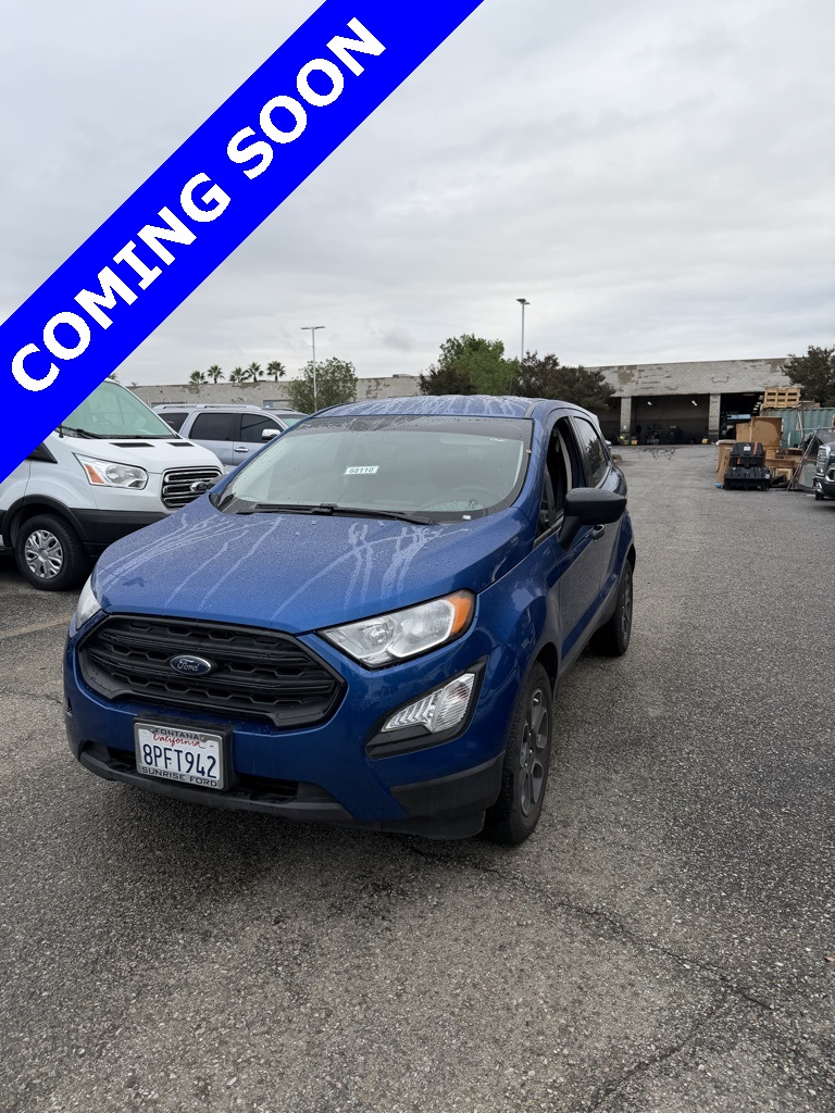 2020 Ford Ecosport S