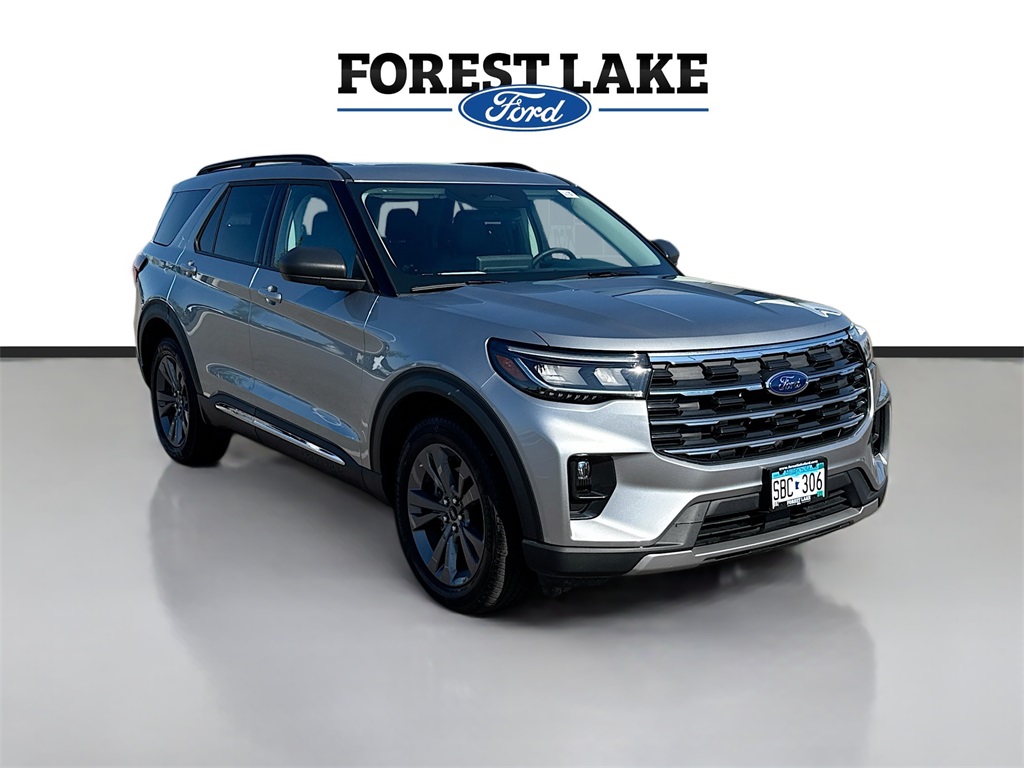 Used 2025 Ford Explorer Active with VIN 1FMUK8DH9SGA52131 for sale in Forest Lake, Minnesota