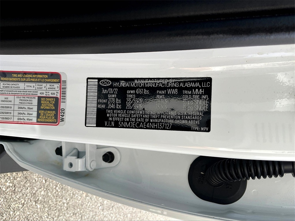 2022 Hyundai Tucson Limited photo 29