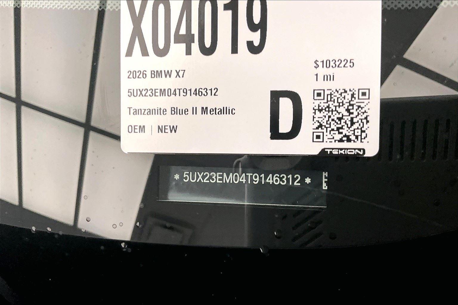2026 Bmw X7 xDrive40i photo 7