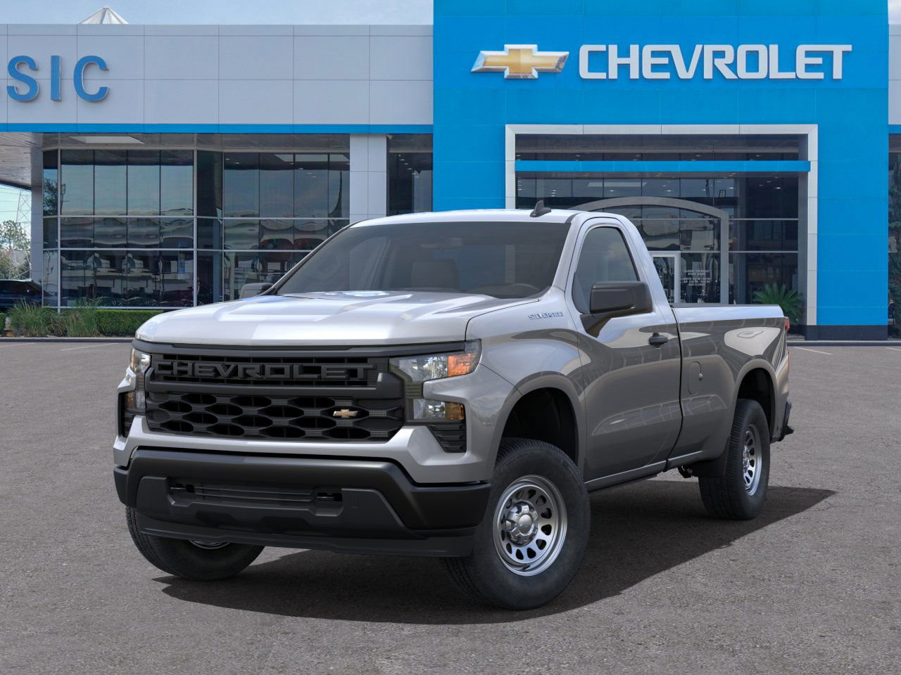 2025 Chevrolet Silverado 1500 WT Gray at Browns Ford of Amsterdam