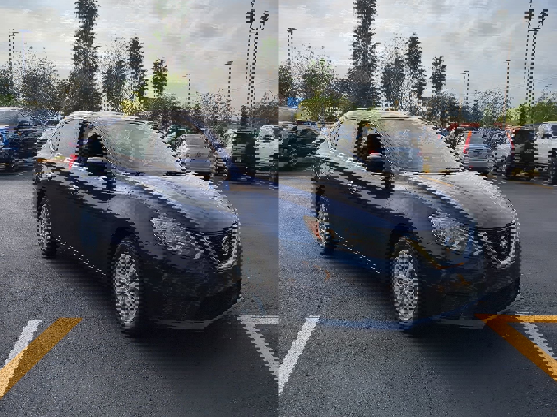 Used 2019 Nissan Sentra SV with VIN 3N1AB7AP9KY309948 for sale in Sarasota, FL