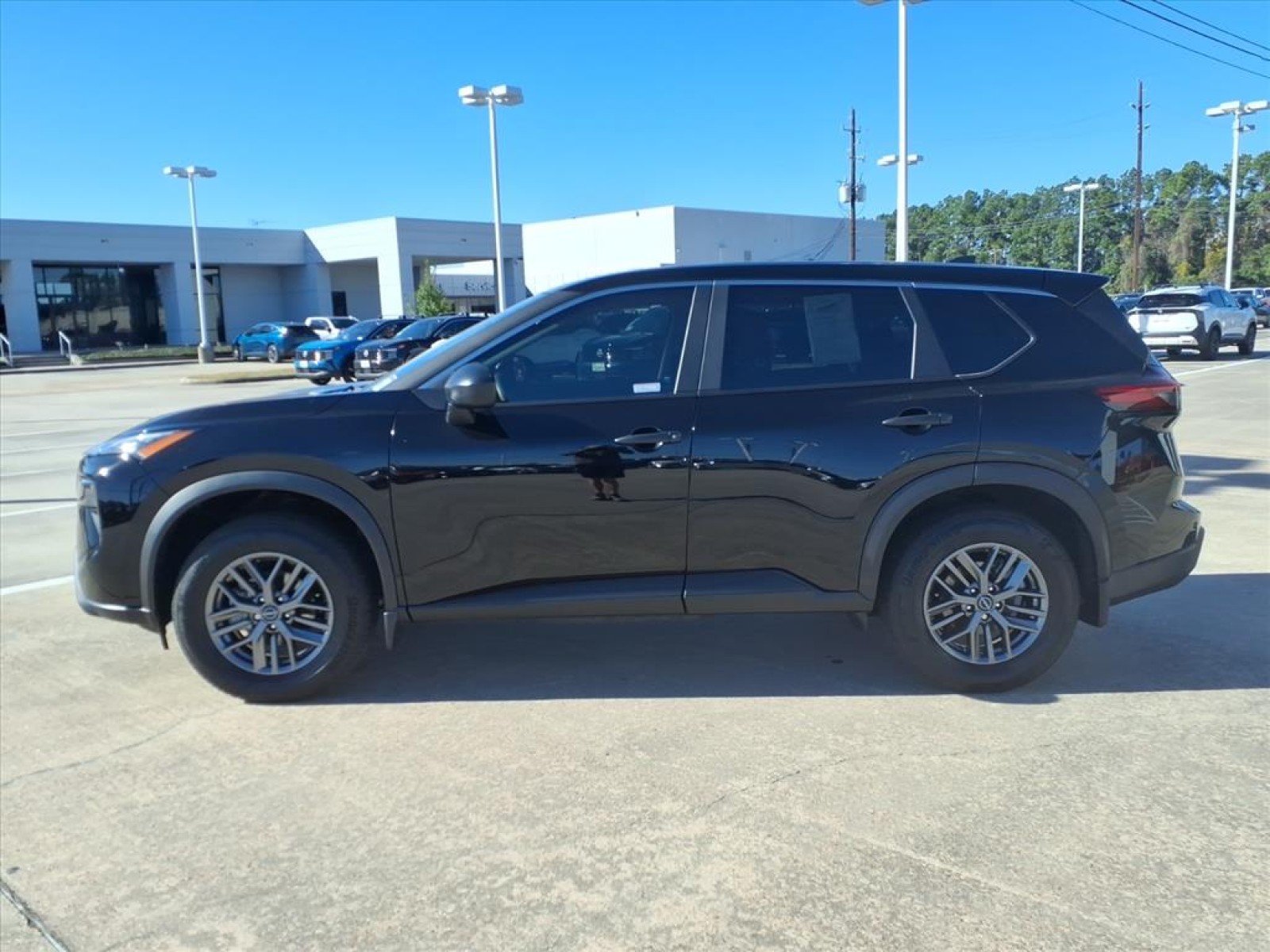 2025 Nissan Rogue S Black at AutoNation Toyota Gulf Fwy