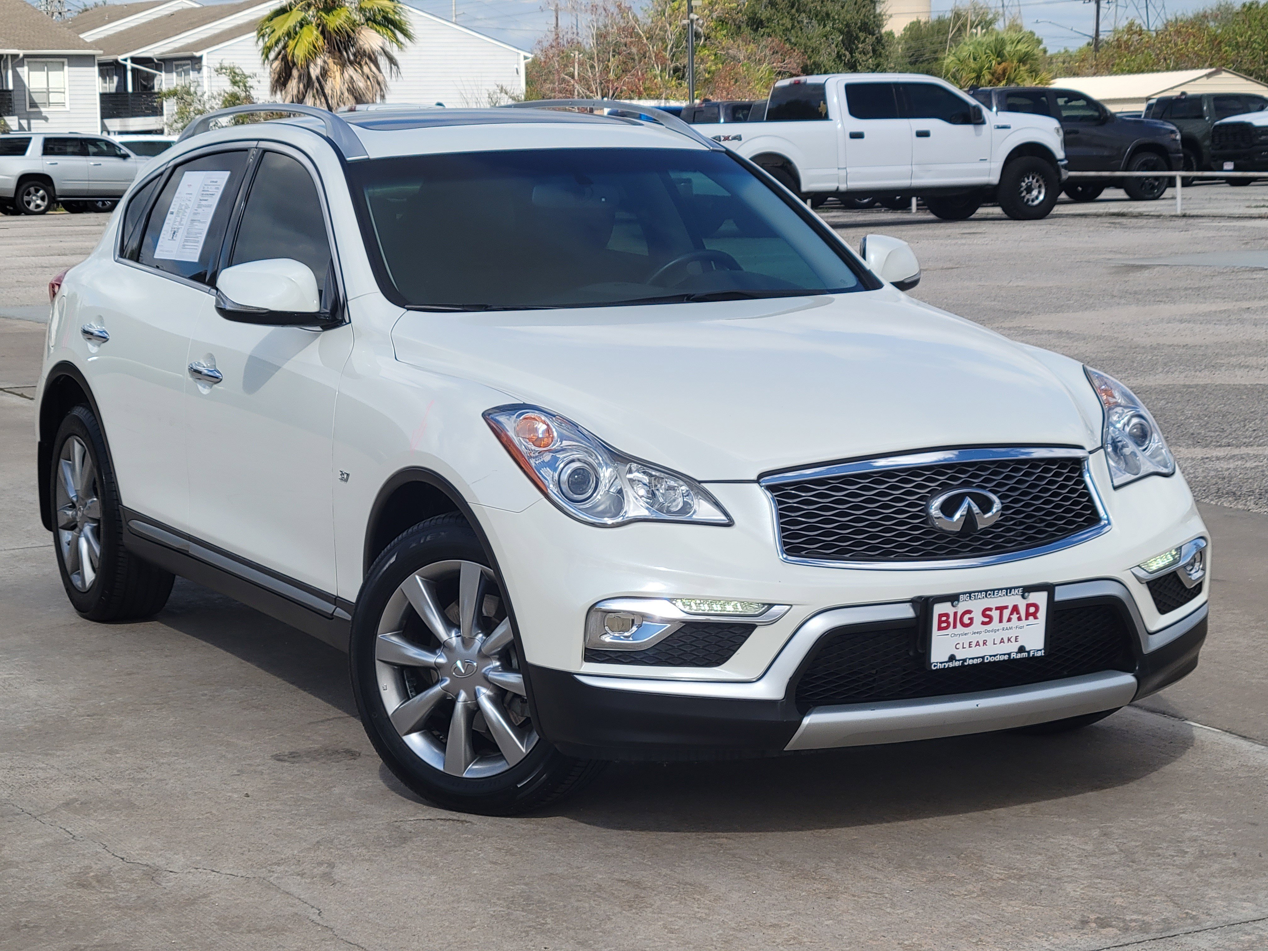 Used 2017 INFINITI QX50 Base with VIN JN1BJ0RP0HM383726 for sale in Webster, TX