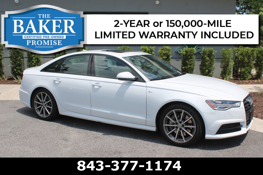 Used 2018 Audi A6 Premium Plus with VIN WAUG8AFC5JN016629 for sale in Mount Pleasant, SC