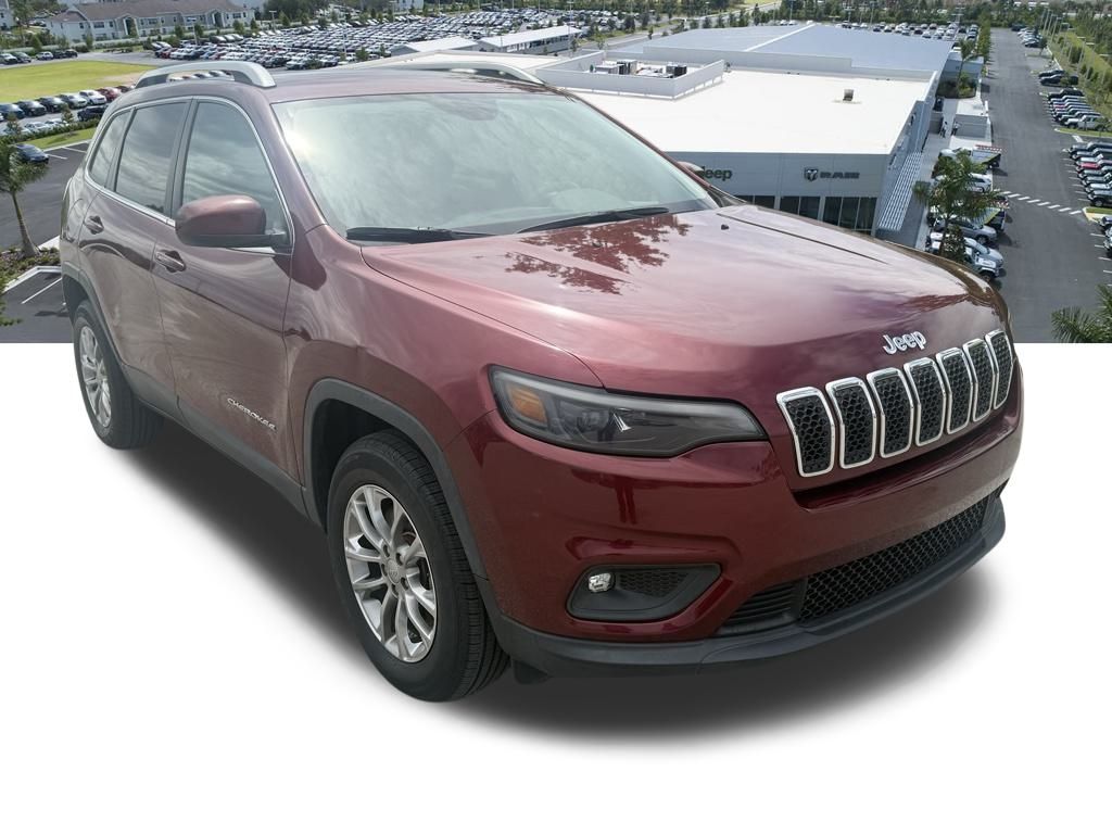 Certified 2019 Jeep Cherokee Latitude Plus with VIN 1C4PJMLBXKD182320 for sale in Cape Coral, FL