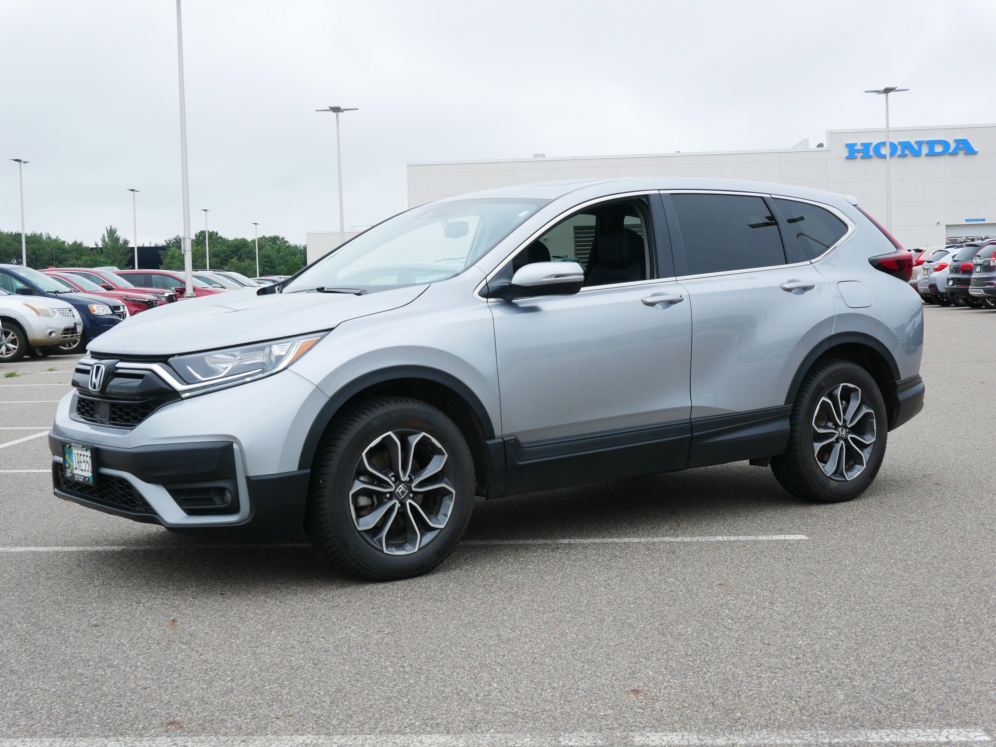 Used 2020 Honda CR-V EX-L with VIN 5J6RW2H86LL013182 for sale in Waite Park, Minnesota