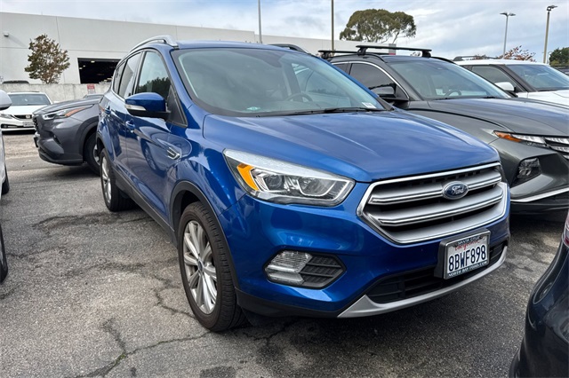 Used 2017 Ford Escape Titanium with VIN 1FMCU9JD2HUD66596 for sale in Capitola, CA