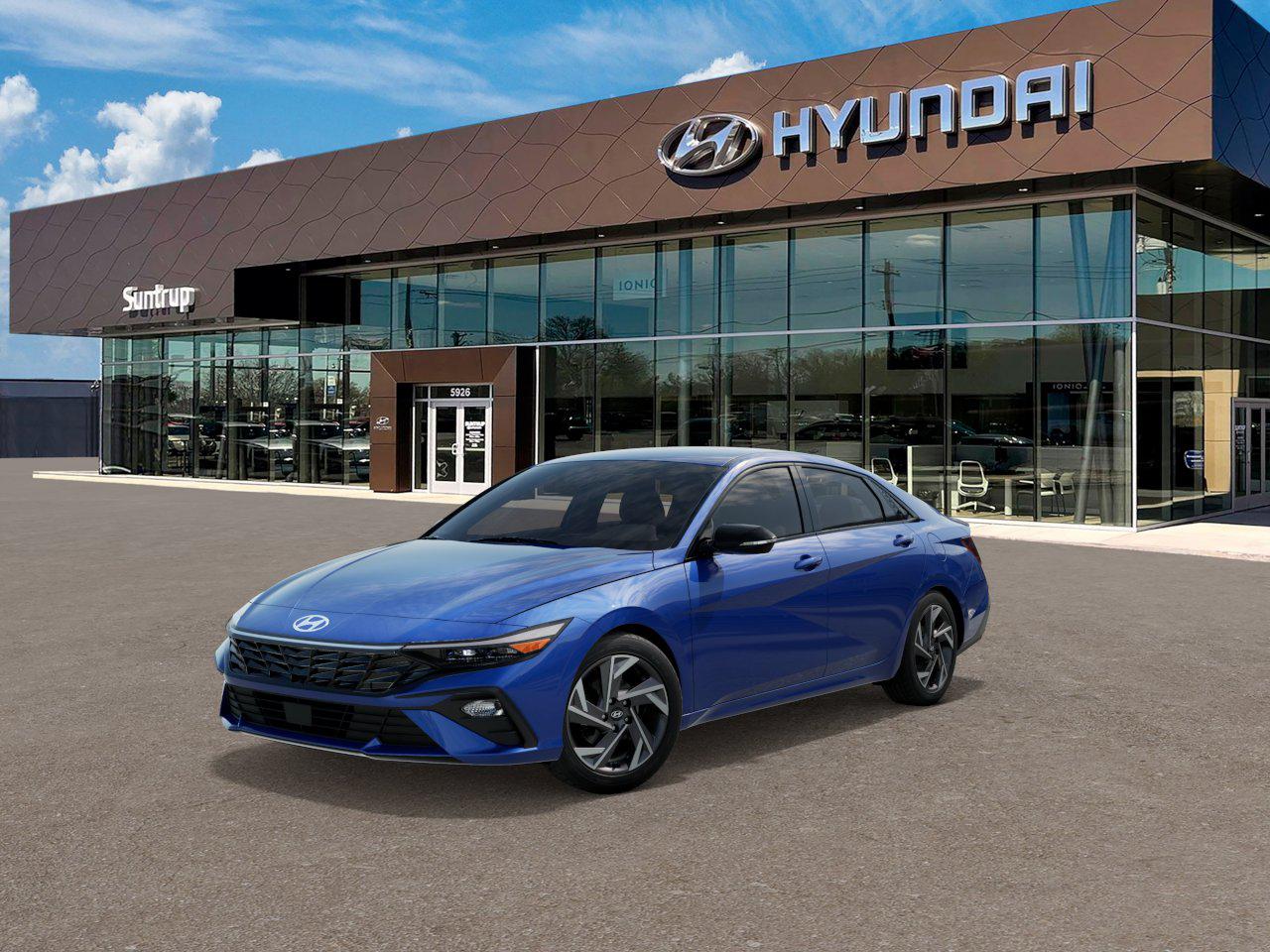 2025 Hyundai Elantra Blue