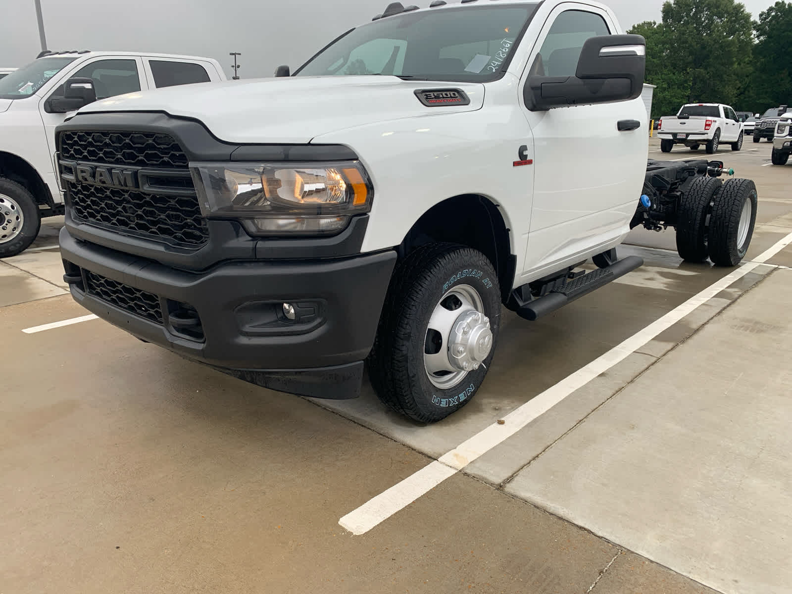 New 2024 RAM 3500 Chassis Cab Tradesman Regular Cab in