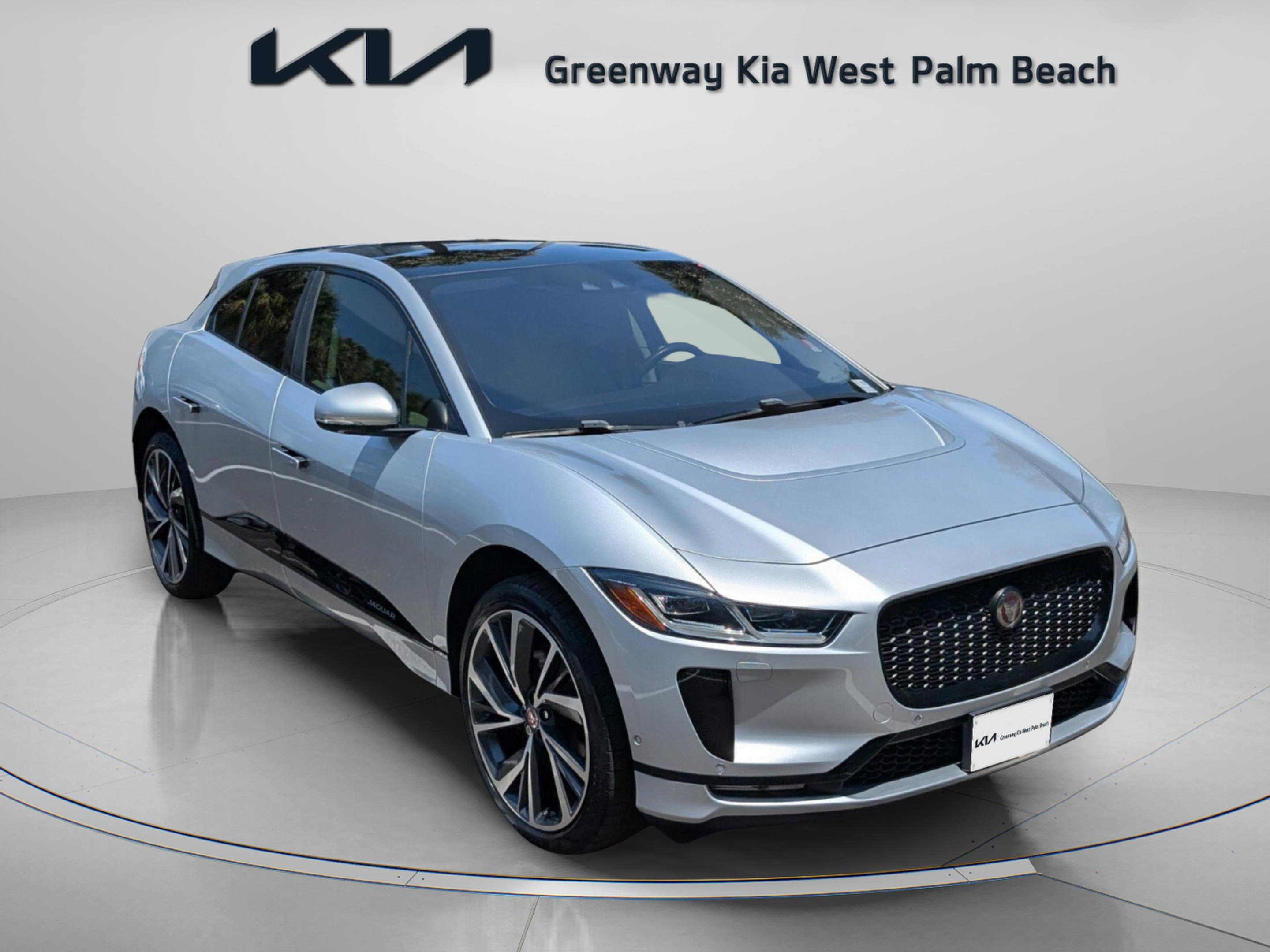Used 2020 Jaguar I-PACE SE with VIN SADHC2S13L1F84332 for sale in West Palm Beach, FL