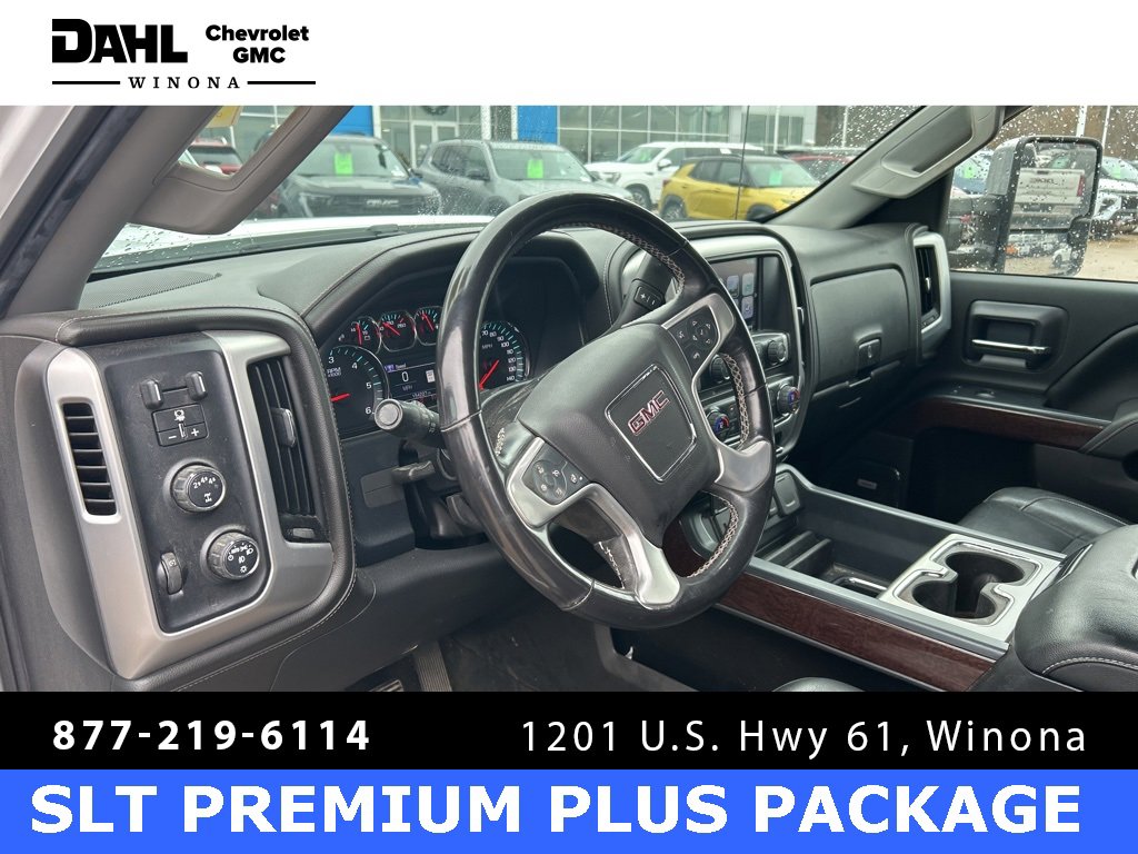 Used 2017 GMC Sierra 2500HD SLT with VIN 1GT22TEG5HZ201331 for sale in Winona, Minnesota