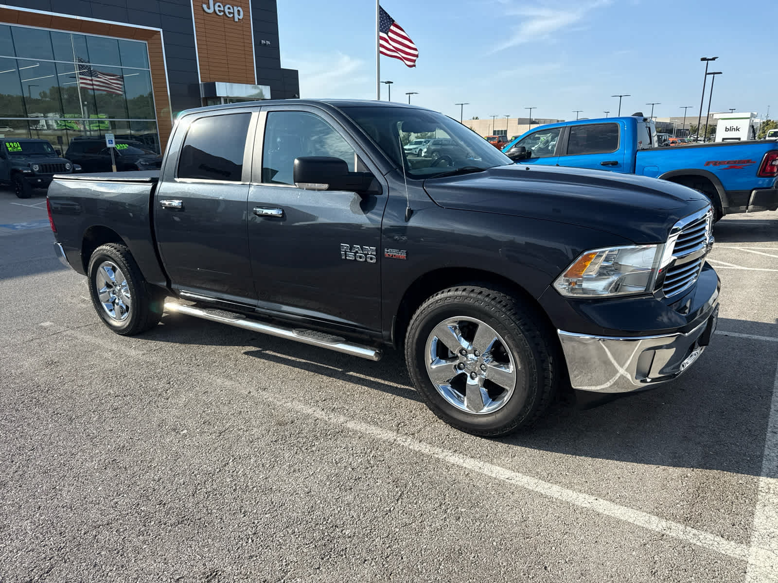 Used 2014 RAM Ram 1500 Pickup Big Horn/Lone Star with VIN 1C6RR7LTXES451886 for sale in Kansas City