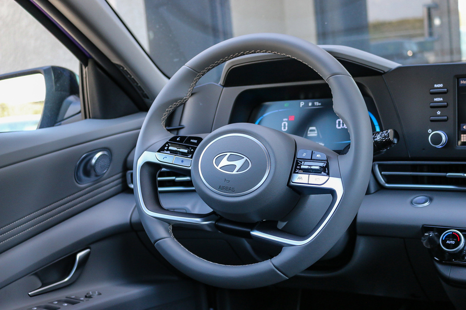 New 2025 Intense Blue Hyundai SEL Sport image 15