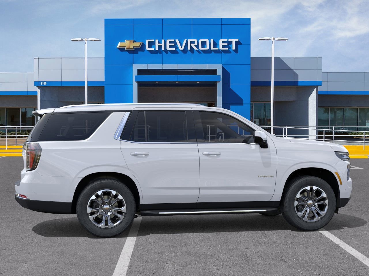 2025 Chevrolet Tahoe LS White at Robbins Nissan