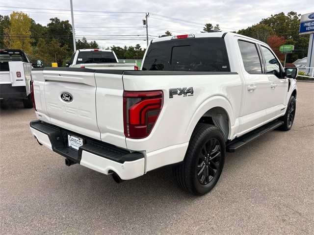Used 2025 White Metallic Ford Lariat image 3