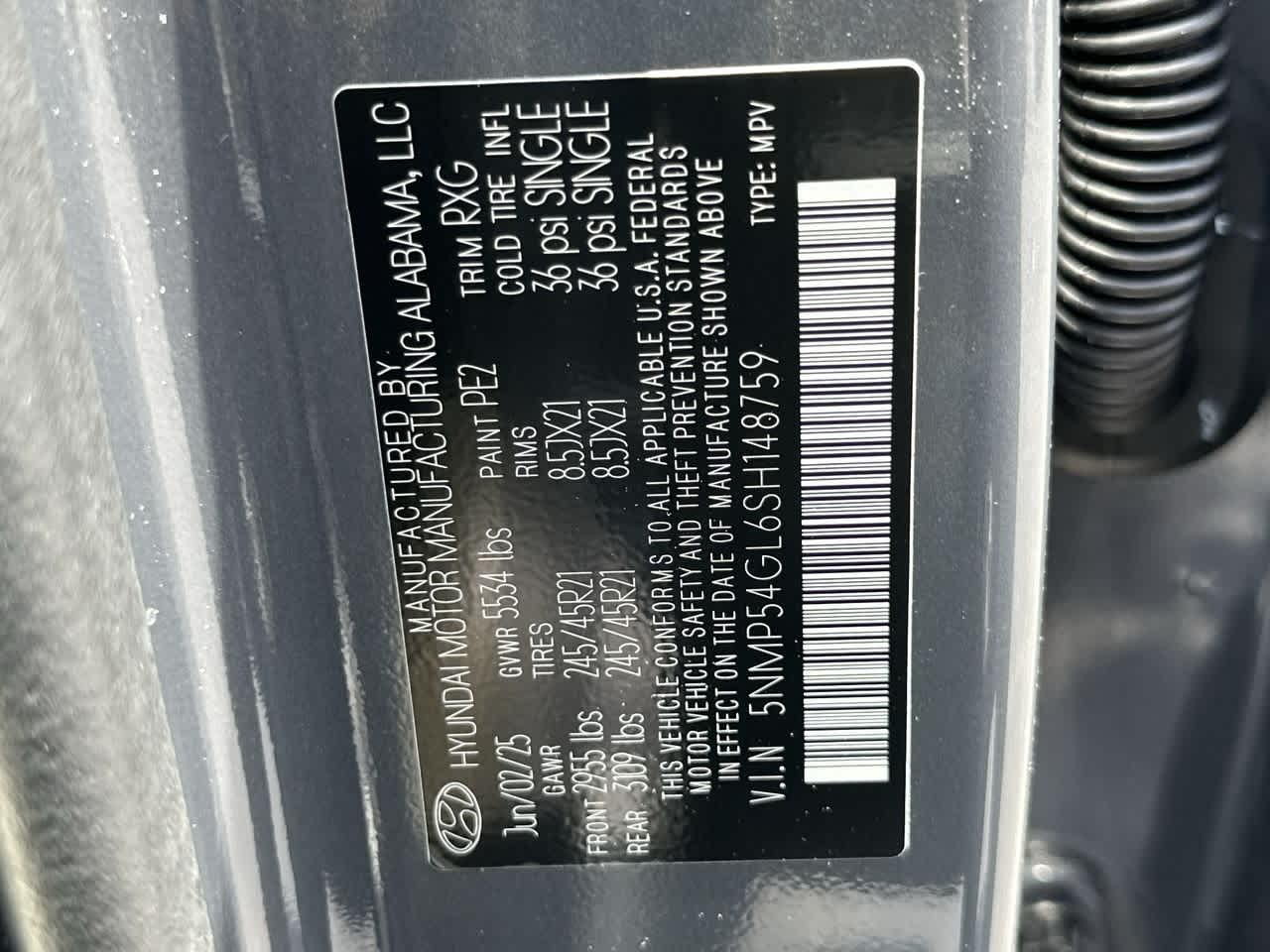 2025 Hyundai Santa Fe Calligraphy photo 24