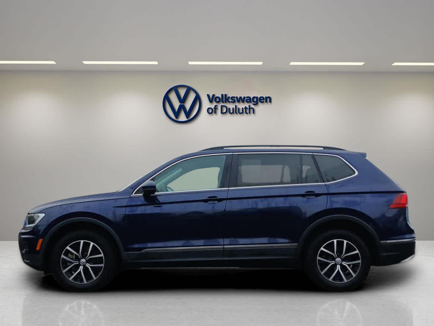 Certified 2021 Volkswagen Tiguan SE with VIN 3VV2B7AXXMM058869 for sale in Hermantown, Minnesota