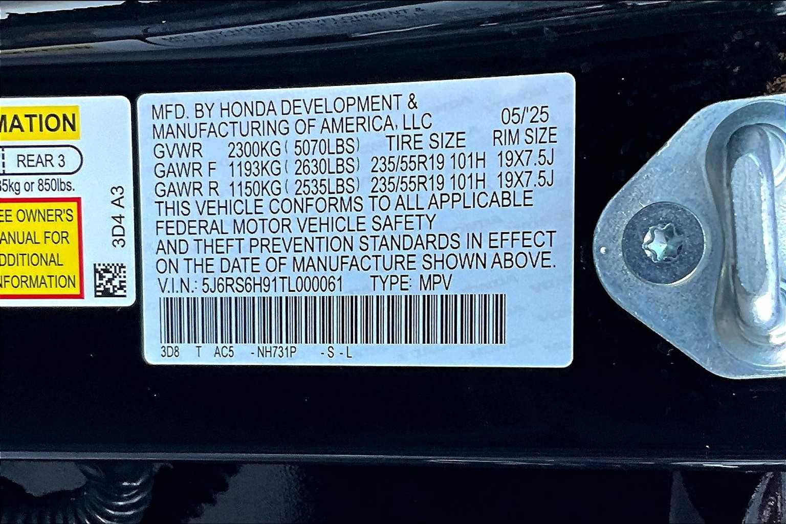 2026 Honda CR-V Hybrid Sport Touring photo 32