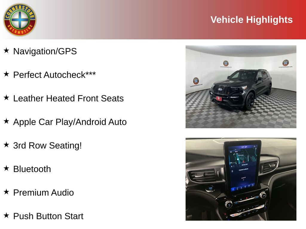 Used 2023 Ford Explorer ST with VIN 1FM5K8GC9PGA32070 for sale in Elk River, Minnesota