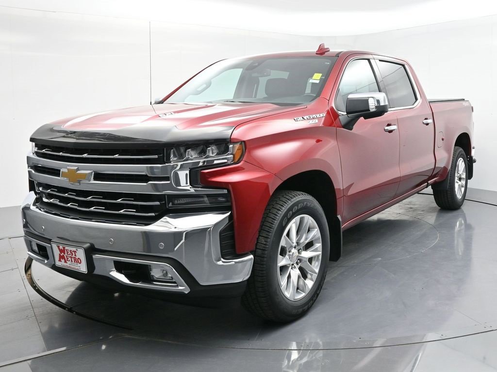 Used 2022 Chevrolet Silverado 1500 Limited LTZ with VIN 3GCUYGEL1NG159084 for sale in Monticello, Minnesota