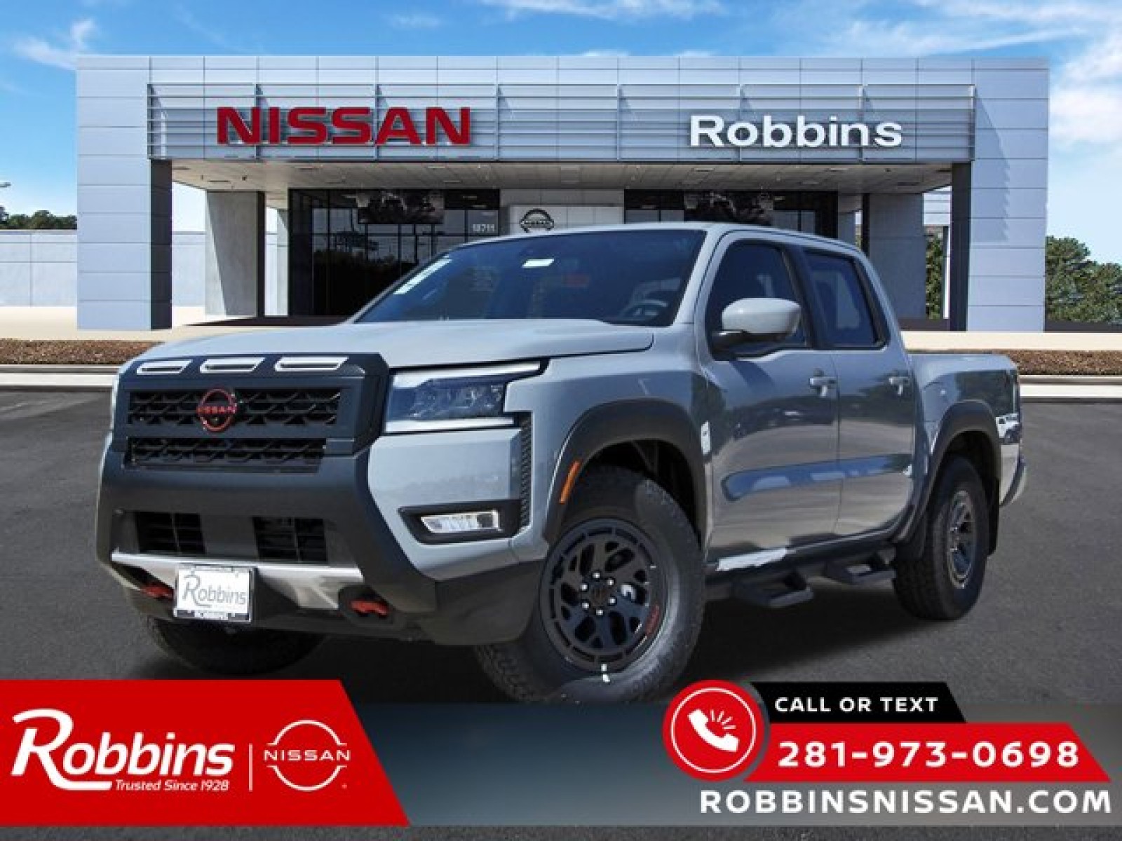 2026 Nissan Frontier Crew Cab PRO-X® Gray at Robbins Nissan