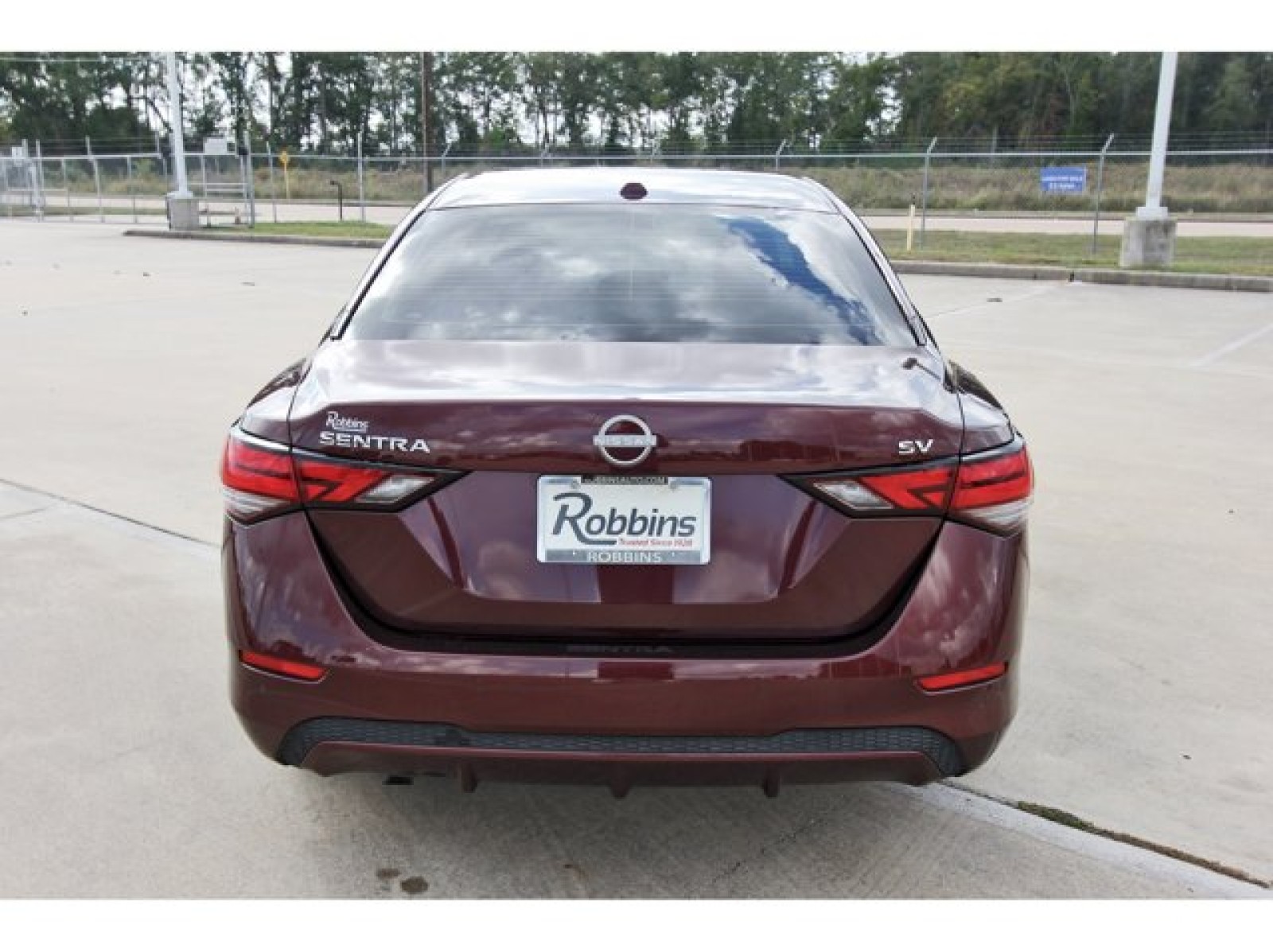 2024 Nissan Sentra SV Red at Robbins Nissan