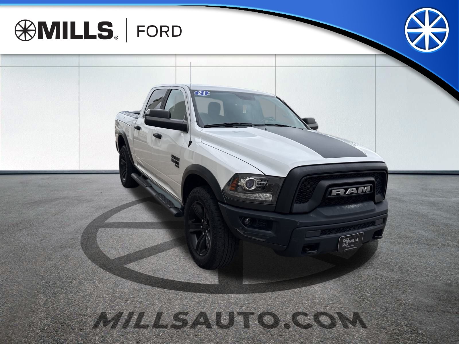 Used 2021 RAM Ram 1500 Classic Warlock with VIN 1C6RR7LG4MS511520 for sale in Baxter, Minnesota