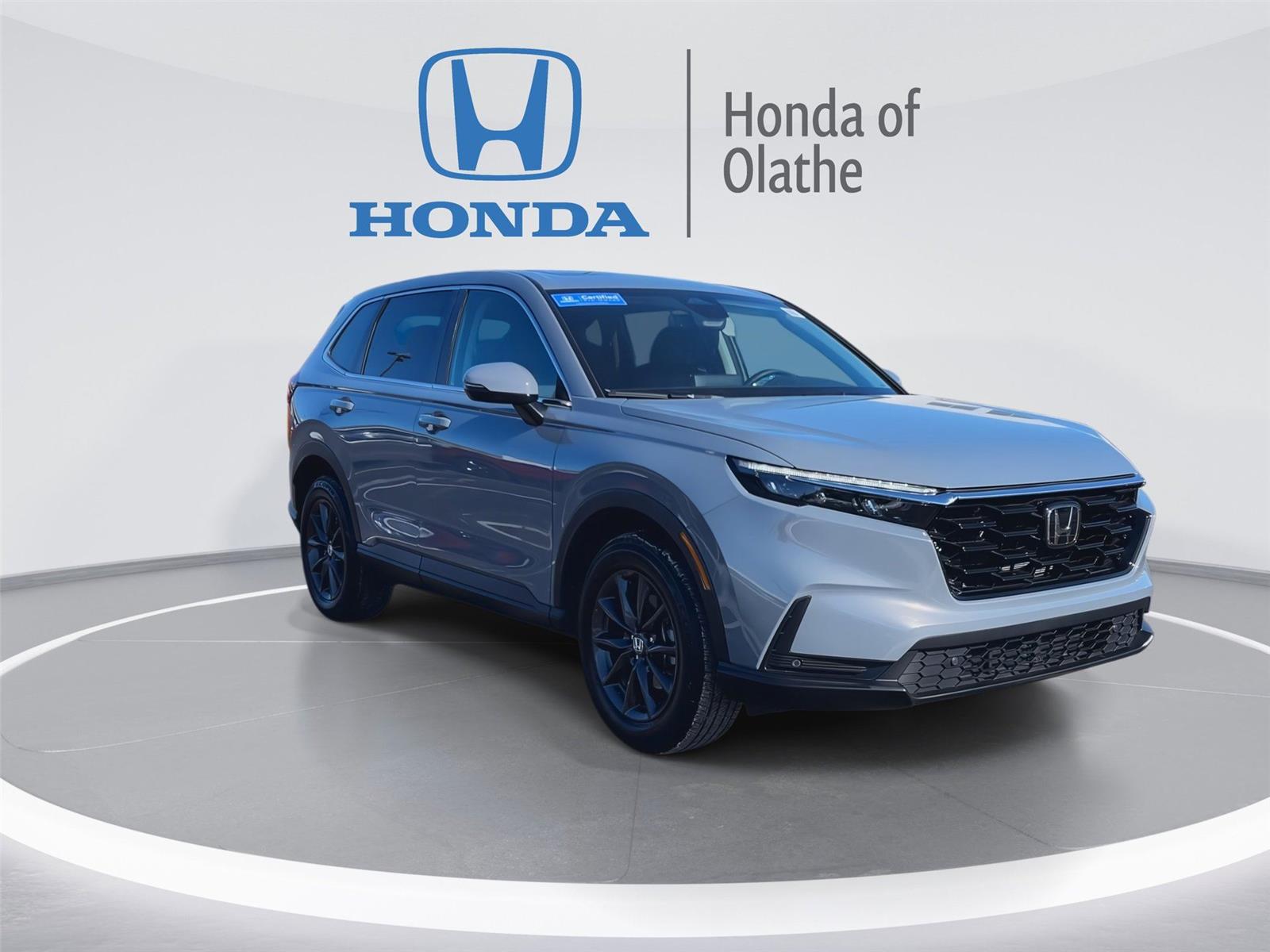 Certified 2026 Honda CR-V EX-L with VIN 2HKRS4H75TH443813 for sale in Kansas City