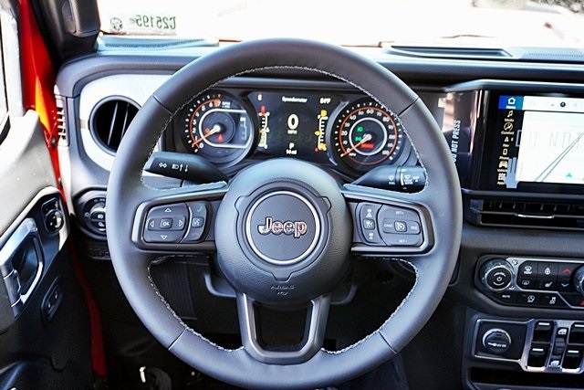 New 2025 Firecracker Red Clear-Coat Exterior Paint Jeep Sport S image 23