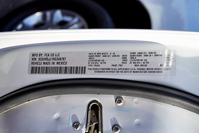 Certified Used 2024 White Ram Big Horn image 30