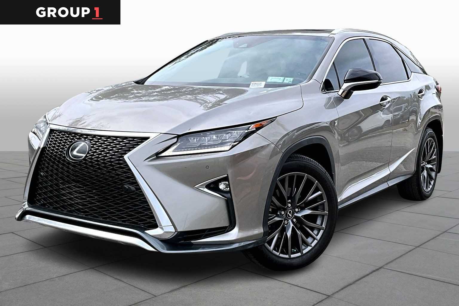 2017 Lexus RX F Sport's photo