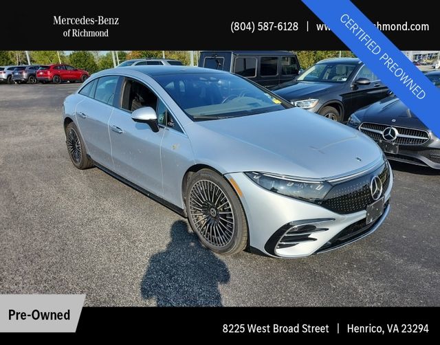 Certified 2023 Mercedes-Benz EQS Base with VIN W1KCG4EBXPA028246 for sale in Richmond, VA
