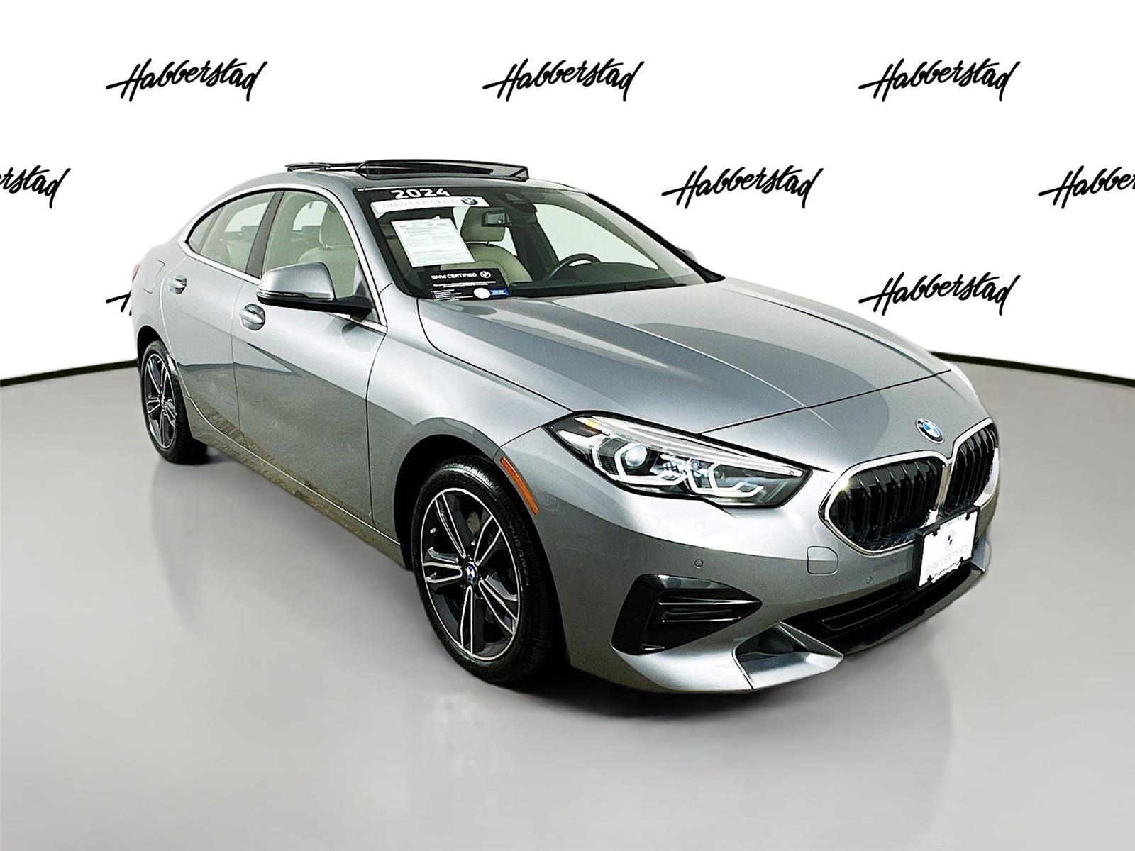 Certified Used 2024 Skyscraper Grey Metallic BMW 228i xDrive image 3